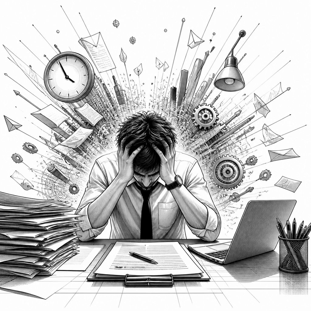 Psychische Belastung in Deutschland: Stress verursacht deutlich mehr Kranktage Psychische Belastung in Deutschland: Stress verursacht deutlich mehr Kranktage