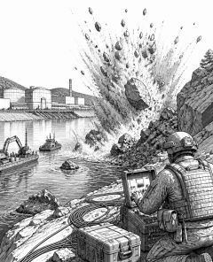rumaeniens-stromkrise-armee-sprengt-felsen-donauarm