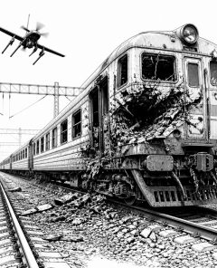 russische-drohne-trifft-zug-bei-odessa-technisch