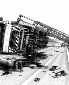schwertransporter-baukran-umkippen-a2-kamen-bergkamen
