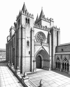 se-de-evora-granitkathedrale-romanikk-gotik
