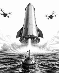 spacex-starship-oberstufe-weiche-meer-landung-buoy-cam