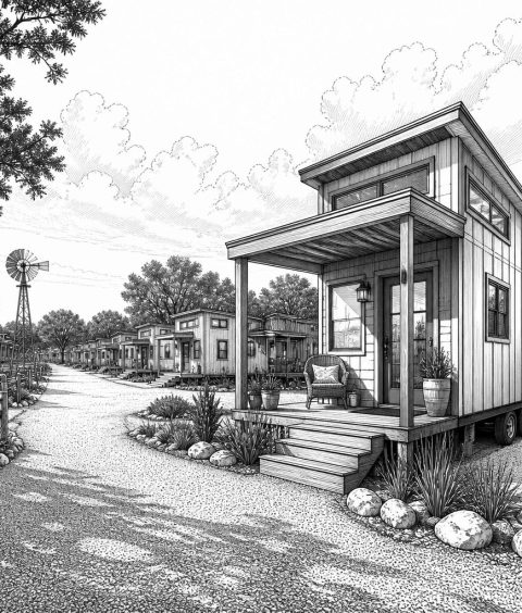 tiny-house-dorf-texas-500-frauen-warten