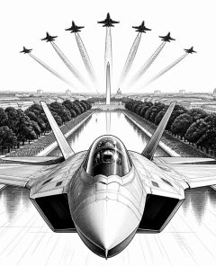 us-militaerflugvorfuehrungen-vor-freedom-250-washington-dc