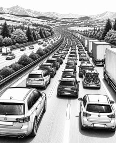 viel-stau-ferienzeit-adac-a7-nadel-oer