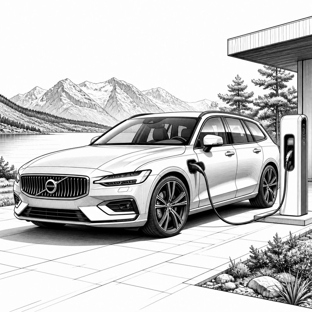 Volvo V60 Recharge T8 im Alltagstest: Hybridpower, Sicherheit und Reichweite Volvo V60 Recharge T8 im Alltagstest: Hybridpower, Sicherheit und Reichweite