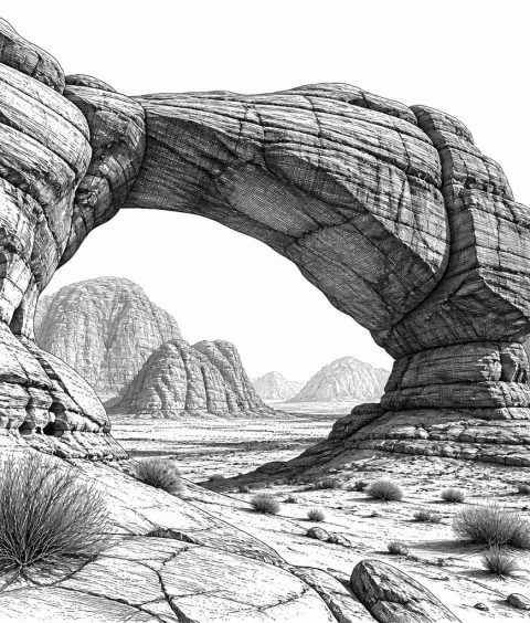 wadi-rum-jordanien-rote-felsweite-geologie