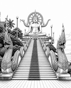 wat-phra-yai-ko-samui-goldener-buddha