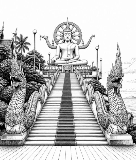 wat-phra-yai-ko-samui-goldener-buddha