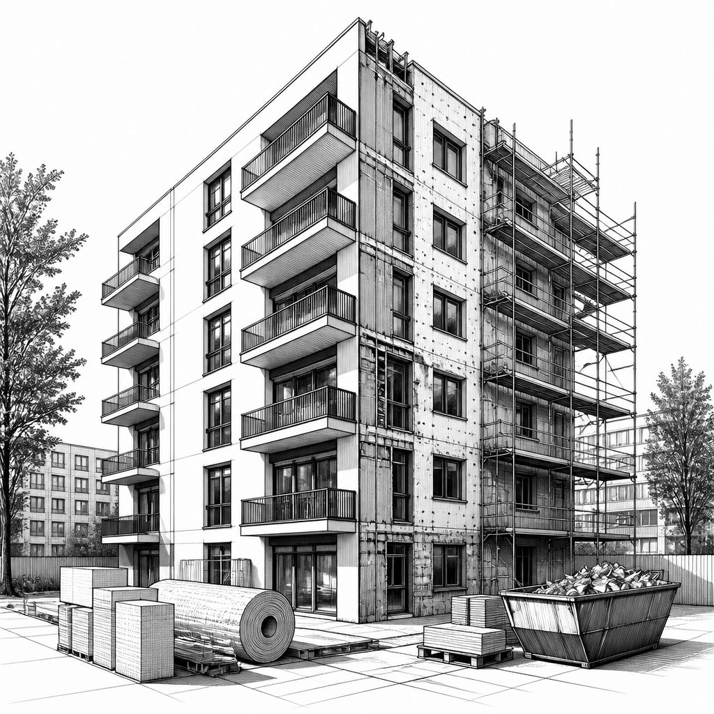 Wohnungsbau in der Krise: Kürzungen 2027 treffen Neubau und Sanierung Wohnungsbau in der Krise: Kürzungen 2027 treffen Neubau und Sanierung