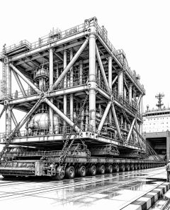 zpmc-liefert-oberbau-modul-offshore-umspannstation