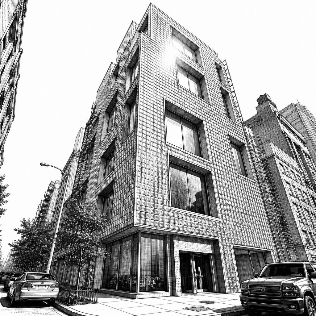 50 Hudson in Tribeca: Glasziegel-Fassade eröffnet neues Kapitel für das Quartier 50 Hudson in Tribeca: Glasziegel-Fassade eröffnet neues Kapitel für das Quartier