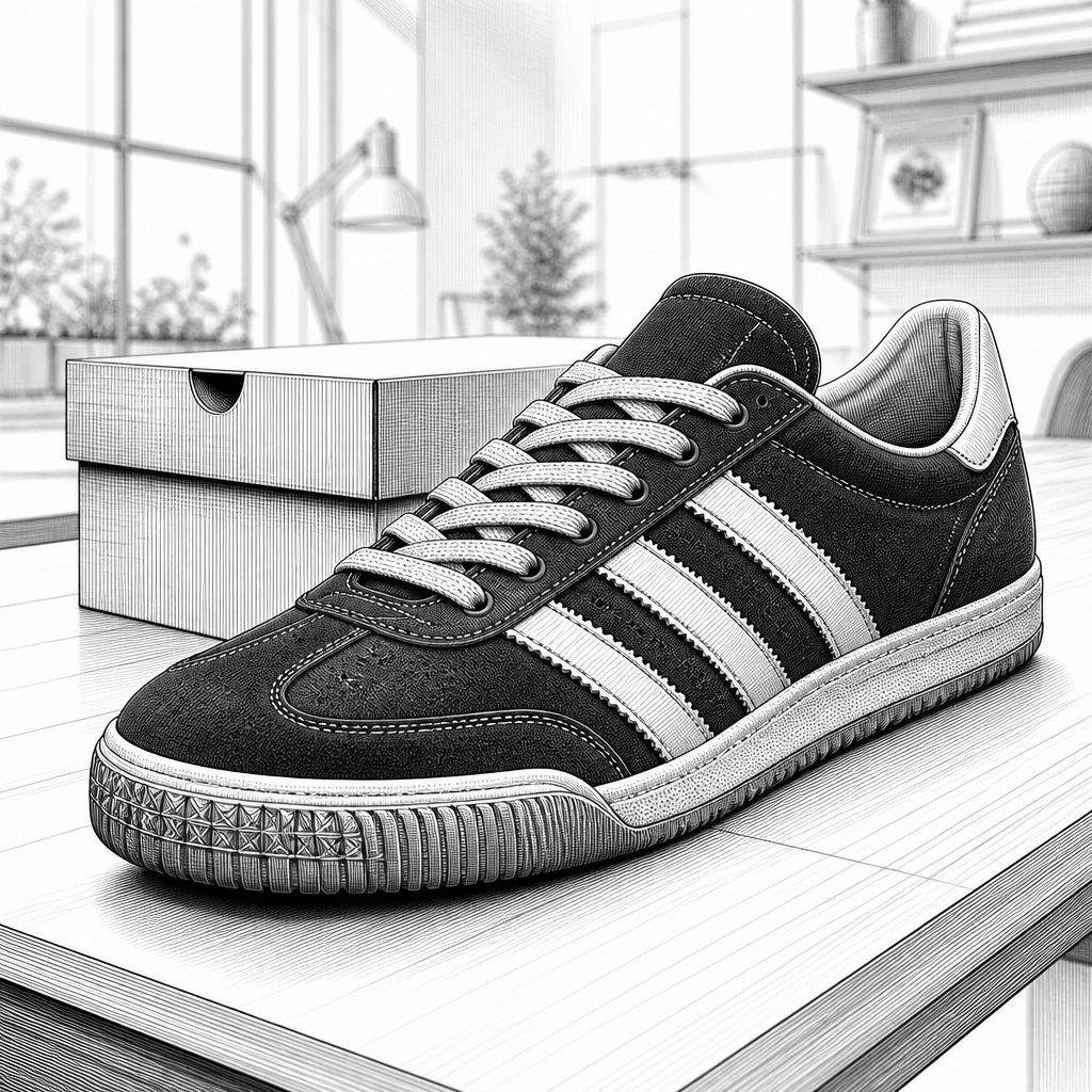Adidas Gazelle „Maroon Cream White Gum“: Klassiker mit Leder/Nubuk und Gum-Sohle Adidas Gazelle „Maroon Cream White Gum“: Klassiker mit Leder/Nubuk und Gum-Sohle