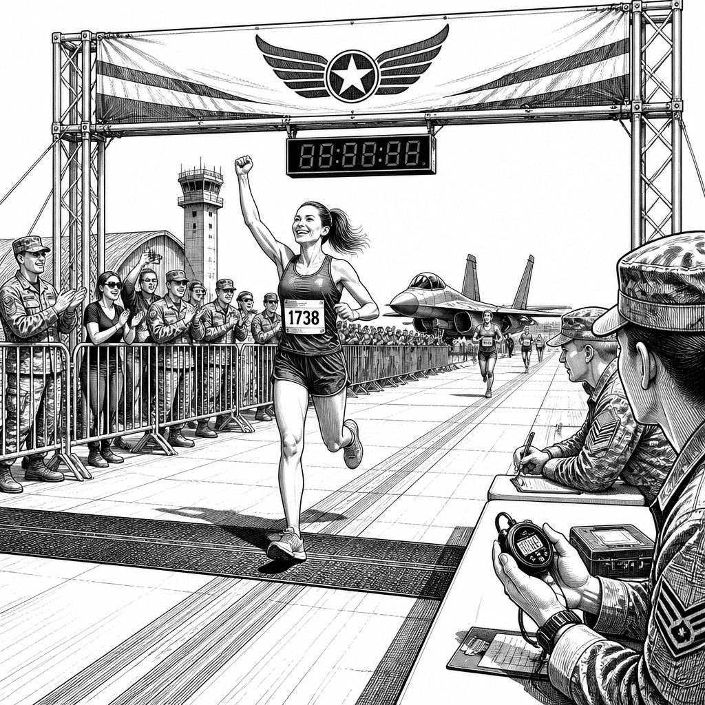 Air Force Marathon in Wright-Patterson: Kayla Rice gewinnt erneut Air Force Marathon in Wright-Patterson: Kayla Rice gewinnt erneut