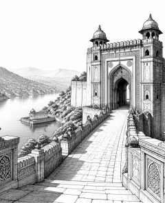 ai-amer-fort-jaipur-rajput-unesco