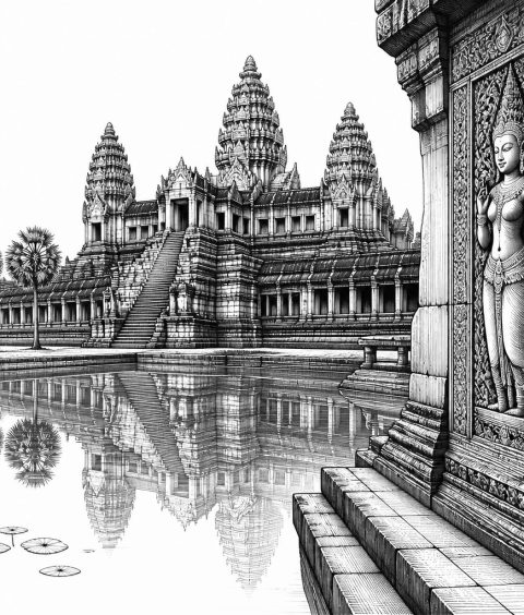 ai-angkor-wat-khmer-geometrie