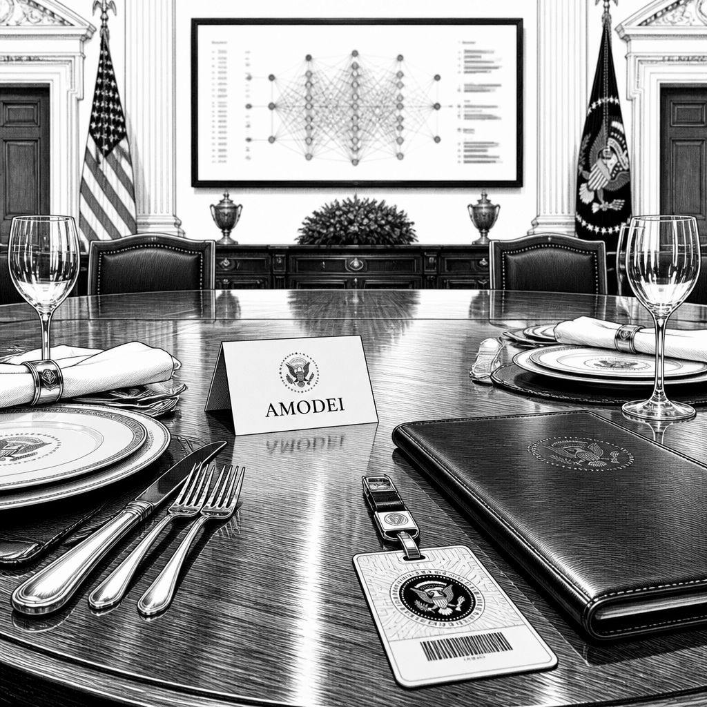 Anthropic-Chef Amodei trifft Trump: Gespräch nach IPO- und Export-Drama Anthropic-Chef Amodei trifft Trump: Gespräch nach IPO- und Export-Drama