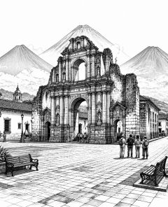 ai-antigua-guatemala-unesco-vulkanstadt