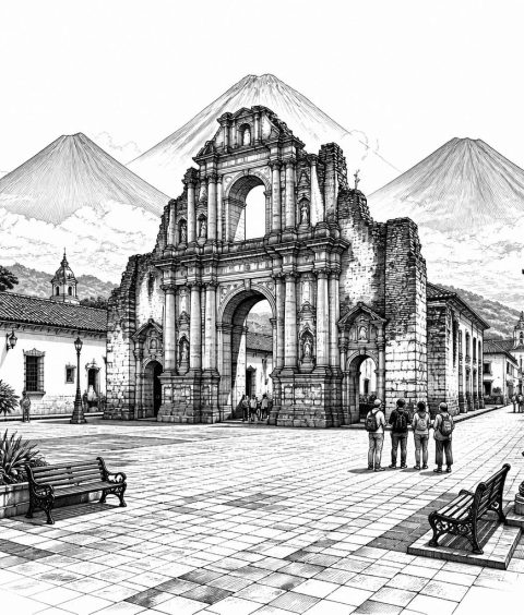 ai-antigua-guatemala-unesco-vulkanstadt