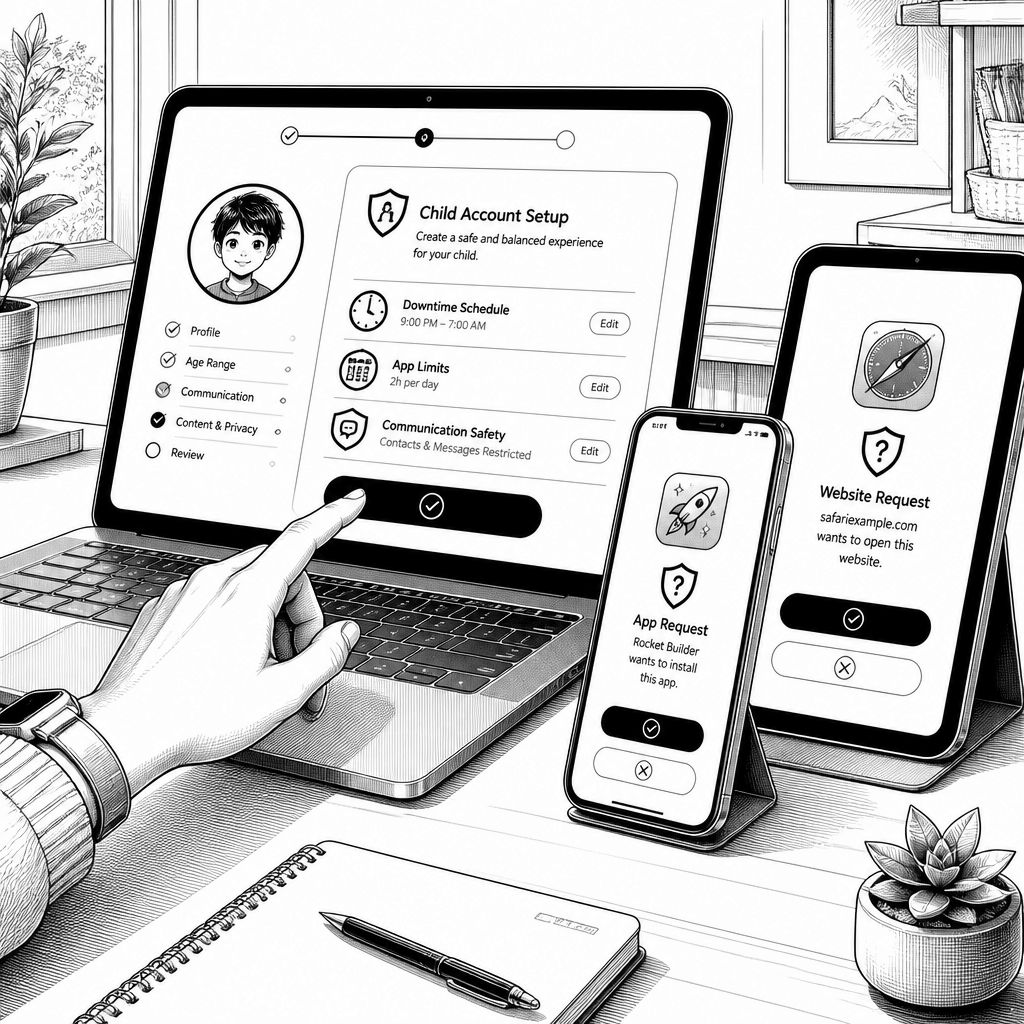 Apple zeigt Video: Child Accounts, Ask to Buy und Ask to Browse Apple zeigt Video: Child Accounts, Ask to Buy und Ask to Browse