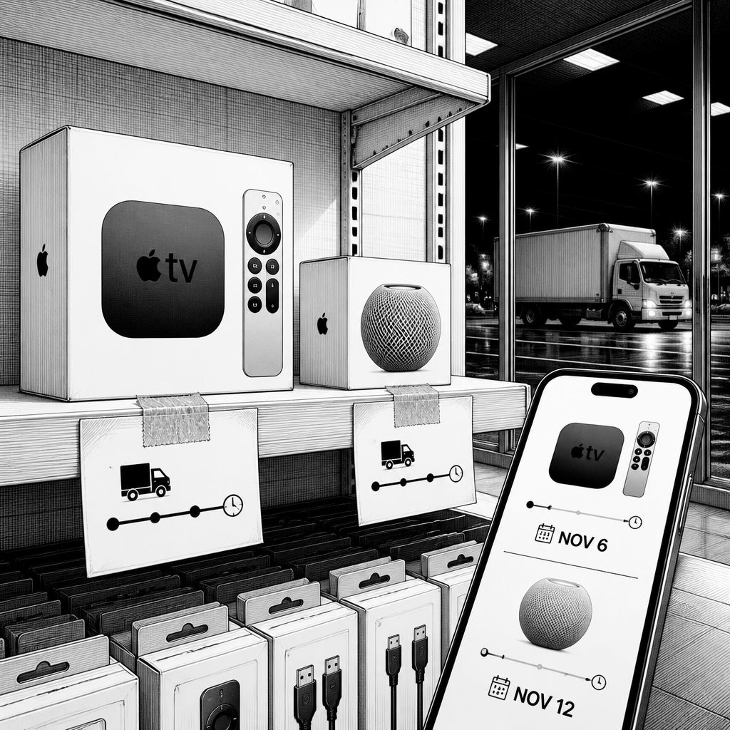 Apple TV und HomePod mini: Lieferlage in den USA bremst Erwartungen an neue Modelle Apple TV und HomePod mini: Lieferlage in den USA bremst Erwartungen an neue Modelle