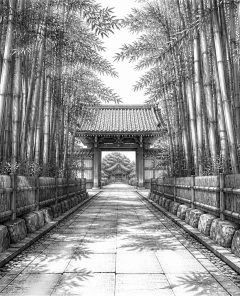 ai-arashiyama-chikurin-bambuspfad-kyoto-sagano