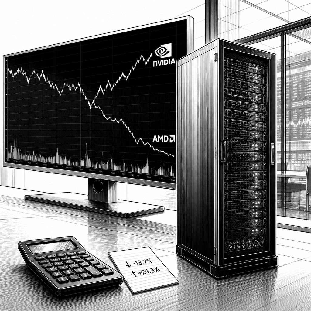 ARK Invest schichtet bei KI-Chips um: AMD-Verkauf, NVIDIA-Zukauf und mehr ARK Invest schichtet bei KI-Chips um: AMD-Verkauf, NVIDIA-Zukauf und mehr
