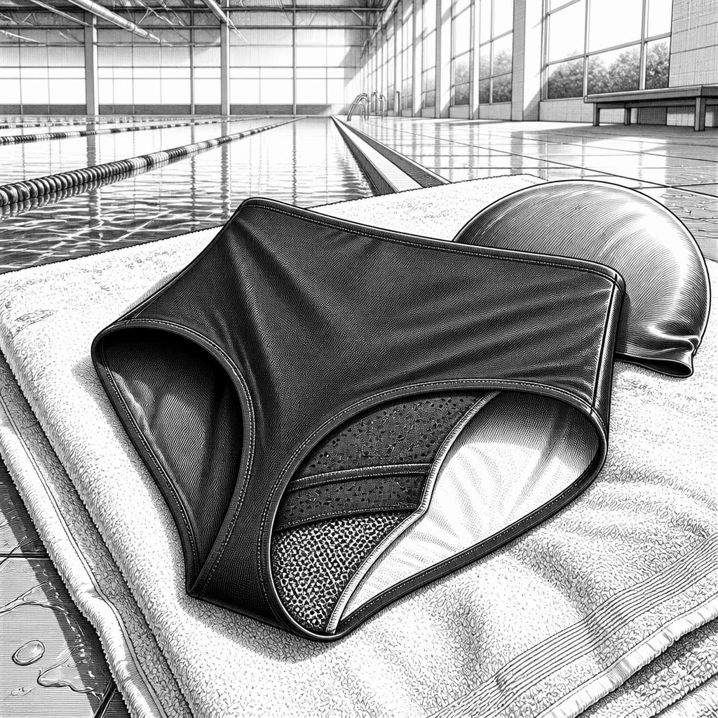 Periodenbikini fürs Schwimmen: Athena mit hoher Taille und mehrschichtigem Schutz Periodenbikini fürs Schwimmen: Athena mit hoher Taille und mehrschichtigem Schutz