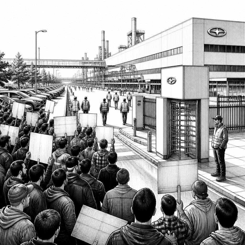 175.000 Beschäftigte protestieren gegen Stellenabbau in der Autoindustrie 175.000 Beschäftigte protestieren gegen Stellenabbau in der Autoindustrie