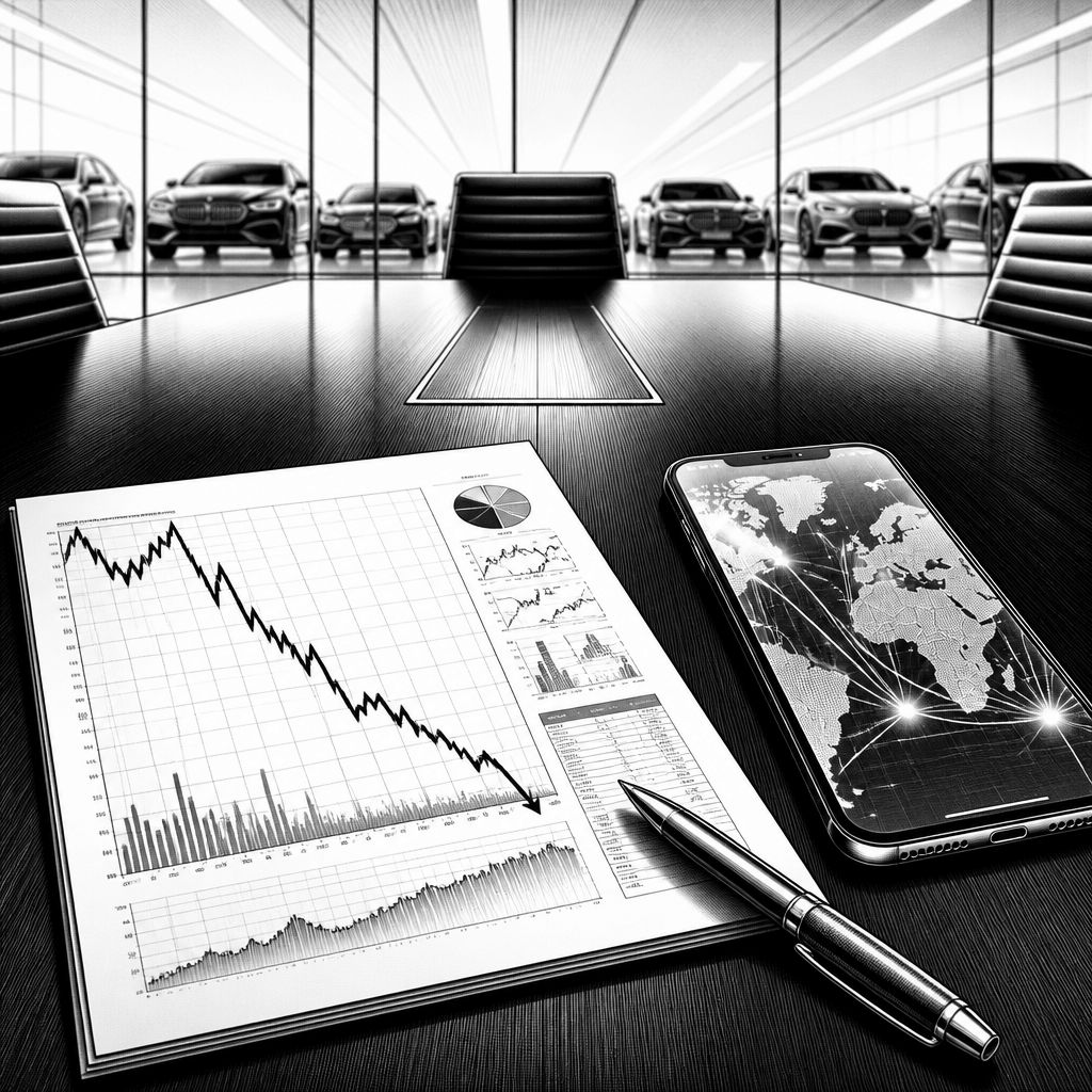 Deutsche Autobauer rutschen weiter ab: Umsatz und Ebit schwächer Deutsche Autobauer rutschen weiter ab: Umsatz und Ebit schwächer