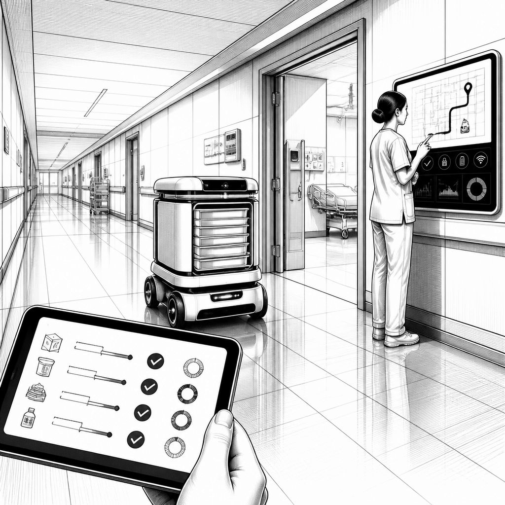 Autonome Kliniklogistik entlastet Personal: Whitepaper nennt Pilotkennzahlen Autonome Kliniklogistik entlastet Personal: Whitepaper nennt Pilotkennzahlen