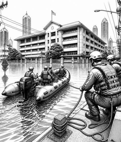 ai-bangkok-flood-emergency-shelter