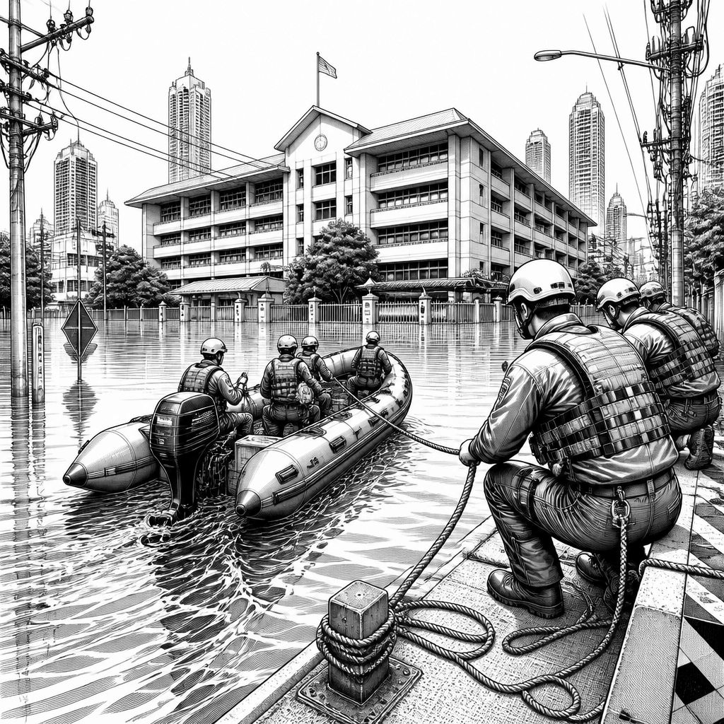 Bangkok unter Wasser: 30 Zentimeter Regen lahmen den Verkehr Bangkok unter Wasser: 30 Zentimeter Regen lahmen den Verkehr