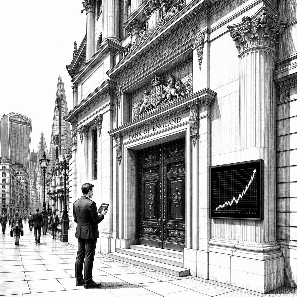Bank of England lässt weitere Zinsschritte offen: Inflation bleibt Leitplanke Bank of England lässt weitere Zinsschritte offen: Inflation bleibt Leitplanke