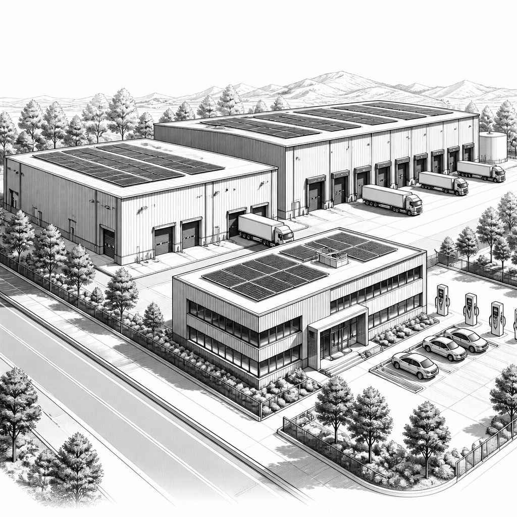 Barnet Europe schließt Neubau in Eschweiler ab: Logistik, Büro und nachhaltige Hallen Barnet Europe schließt Neubau in Eschweiler ab: Logistik, Büro und nachhaltige Hallen