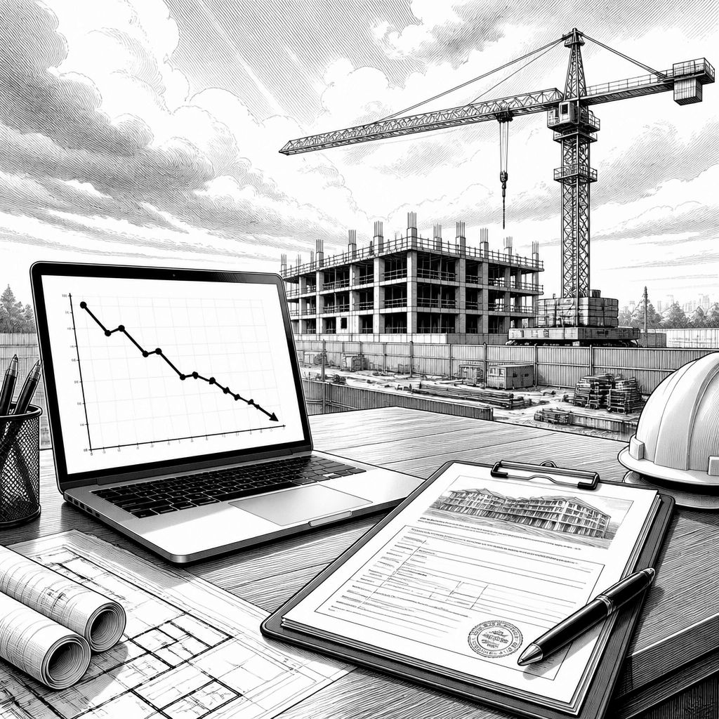 Bauhauptgewerbe: Auftragseingang sinkt, Wohnungsbau bleibt Sorgenkind Bauhauptgewerbe: Auftragseingang sinkt, Wohnungsbau bleibt Sorgenkind