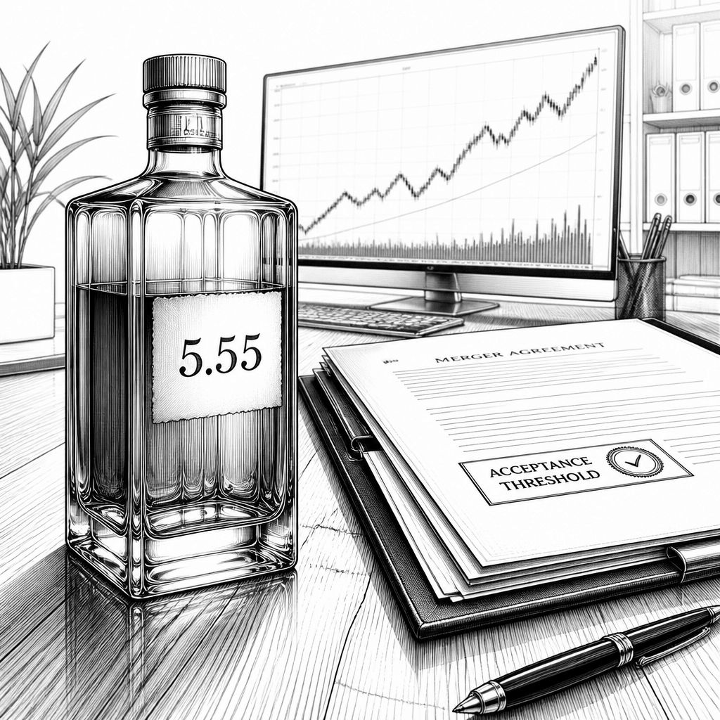 Berentzen-Übernahme durch Sazerac: 5,55 Euro je Aktie und Deal bis Q4 2026 Berentzen-Übernahme durch Sazerac: 5,55 Euro je Aktie und Deal bis Q4 2026