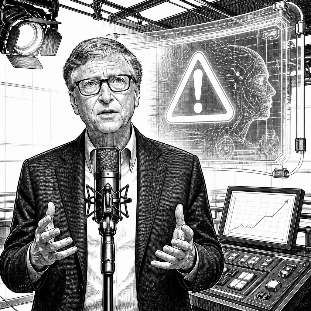 Bill Gates fordert KI-Regeln: Warnung vor einem Risiko für eine Milliarde Menschen Bill Gates fordert KI-Regeln: Warnung vor einem Risiko für eine Milliarde Menschen