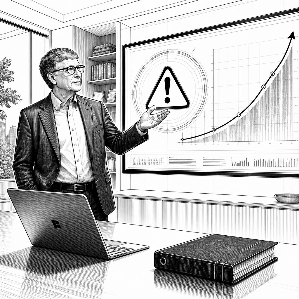 Bill Gates warnt vor KI-Risiken und fordert verbindliche Sicherheitsgesetze Bill Gates warnt vor KI-Risiken und fordert verbindliche Sicherheitsgesetze