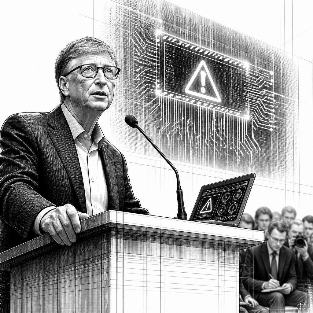 Bill Gates warnt: KI könne in falschen Händen zu massiven Schäden führen Bill Gates warnt: KI könne in falschen Händen zu massiven Schäden führen