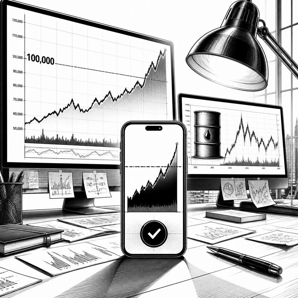 Bitcoin über 100.000 US-Dollar: Warum die „Öl-2008“-Warnung zählt Bitcoin über 100.000 US-Dollar: Warum die „Öl-2008“-Warnung zählt