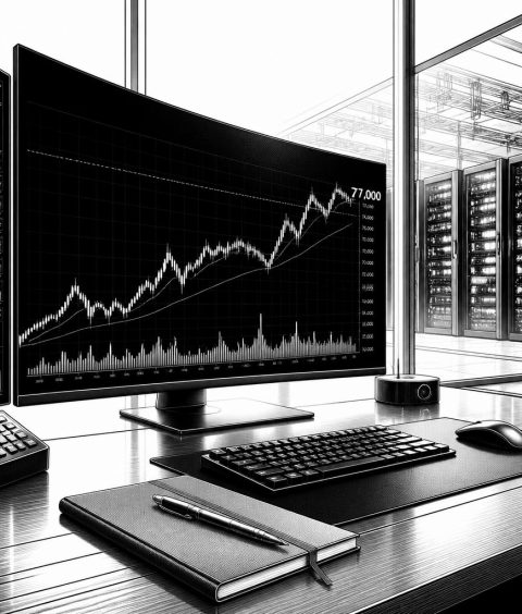 ai-bitcoin-77k-ki-aktien-divergenz