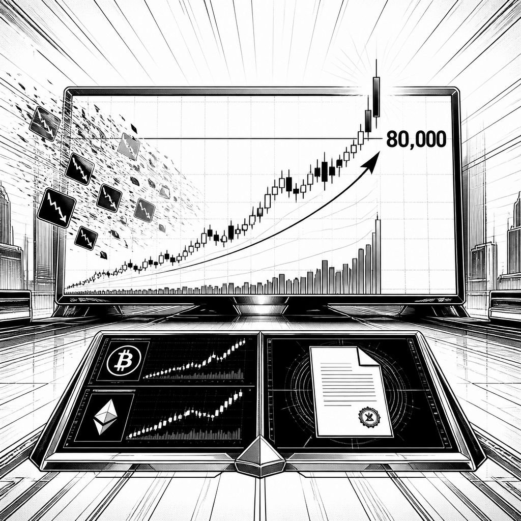 Bitcoin über 80.000 US-Dollar treibt Coinbase und Strategy: Der Leverage-Effekt Bitcoin über 80.000 US-Dollar treibt Coinbase und Strategy: Der Leverage-Effekt