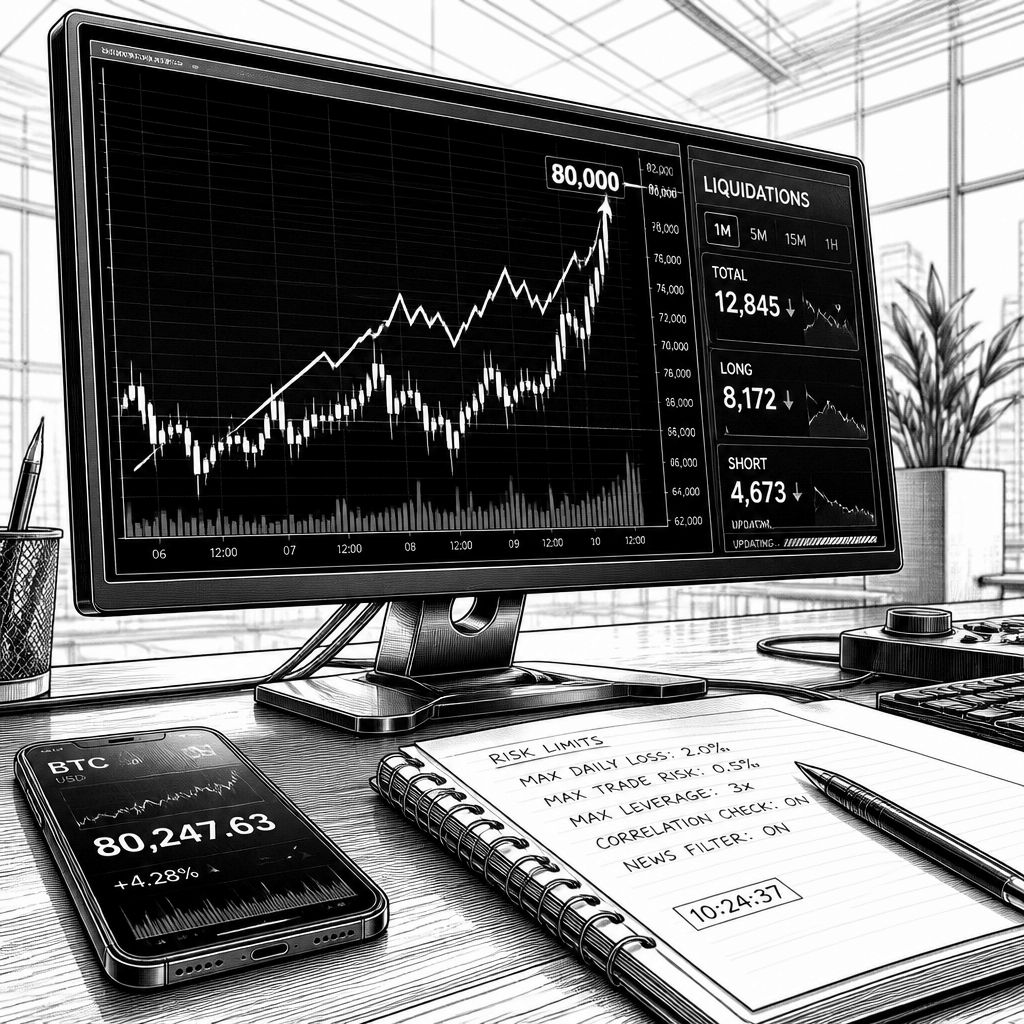 Bitcoin schießt über 80.000 US-Dollar: 180 Mio. Shorts liquidiert Bitcoin schießt über 80.000 US-Dollar: 180 Mio. Shorts liquidiert