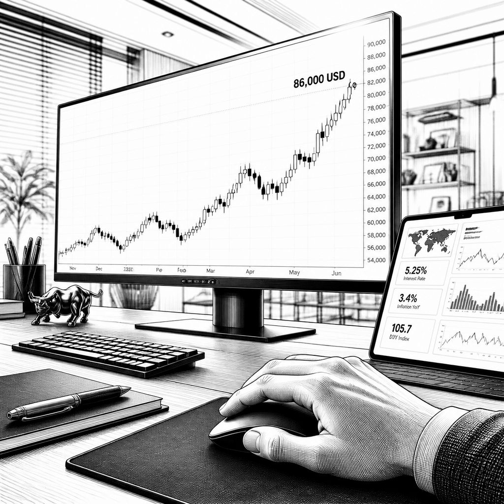 Bitcoin über 86.000 US-Dollar: breite Altcoin-Rally setzt sich fort Bitcoin über 86.000 US-Dollar: breite Altcoin-Rally setzt sich fort