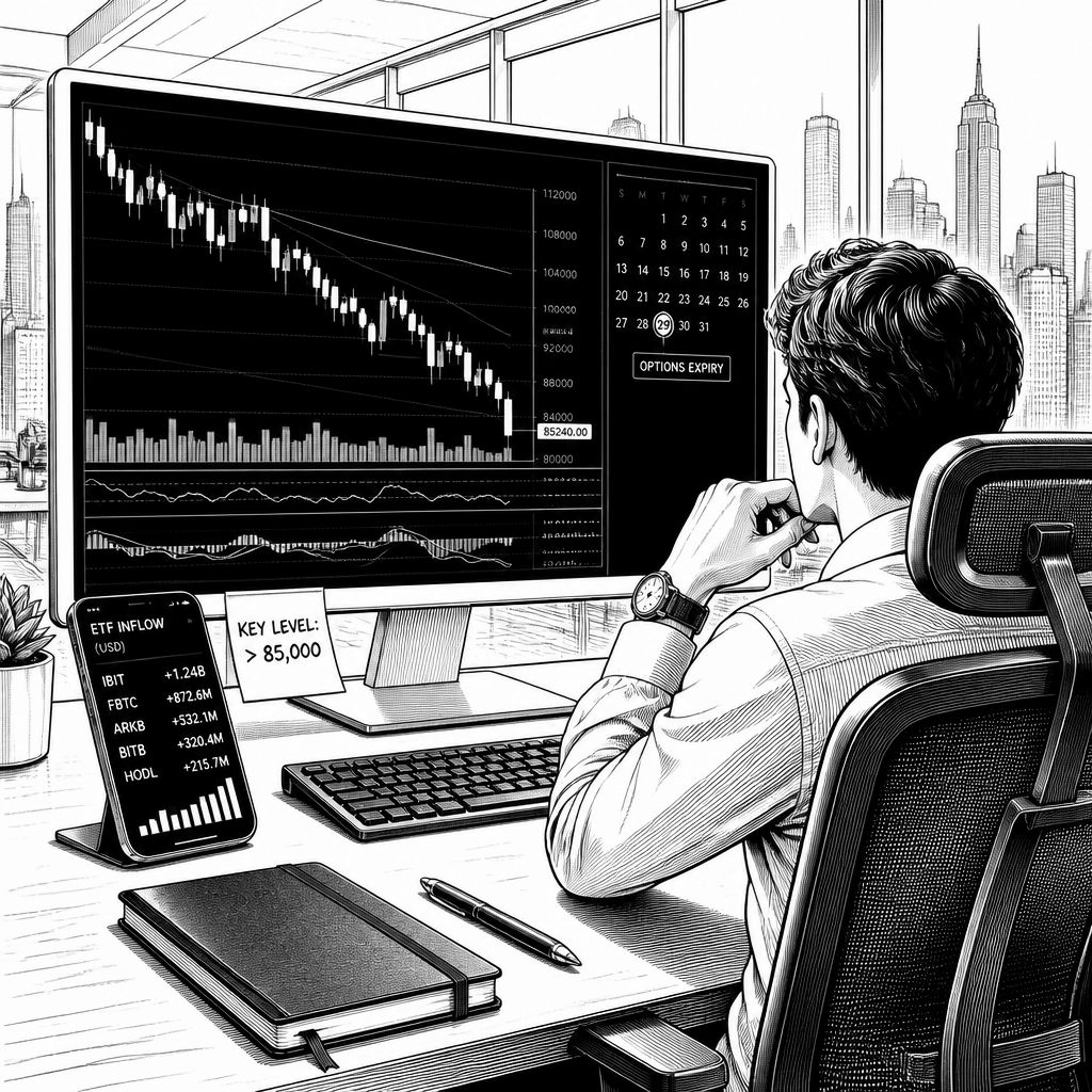 Bitcoin fällt am 28. September: Makro und Optionsmechanik drücken auf den Kurs Bitcoin fällt am 28. September: Makro und Optionsmechanik drücken auf den Kurs