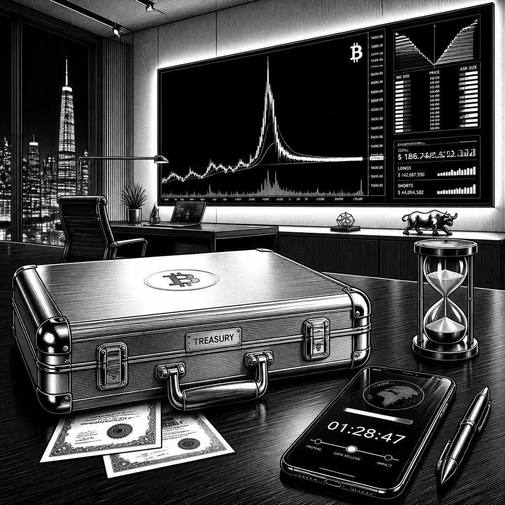 Bitcoin konsolidiert nach 87.281 USD: Short-Liquidationen und Treasury-Käufe Bitcoin konsolidiert nach 87.281 USD: Short-Liquidationen und Treasury-Käufe
