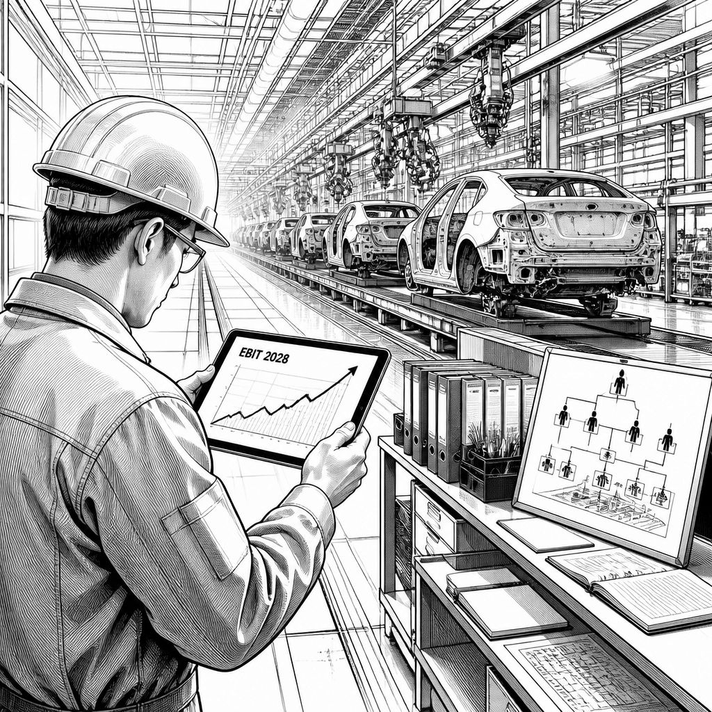 BMW hält Margenziele unten: EBIT-Spanne 2028 bei 3 bis 5 Prozent BMW hält Margenziele unten: EBIT-Spanne 2028 bei 3 bis 5 Prozent
