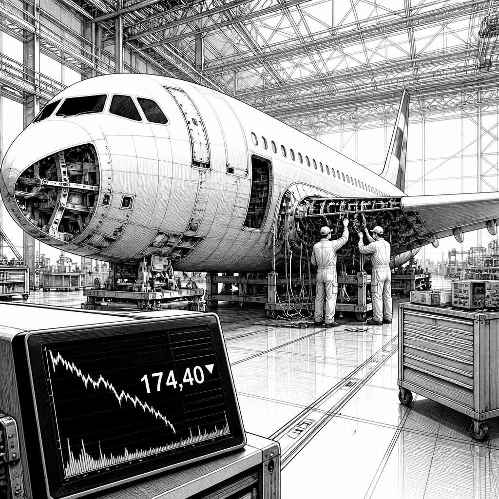 Boeing-Aktie unter Druck: -2,5 % am Xetra-Schluss nach schwächerem 737-Max-Ausblick Boeing-Aktie unter Druck: -2,5 % am Xetra-Schluss nach schwächerem 737-Max-Ausblick