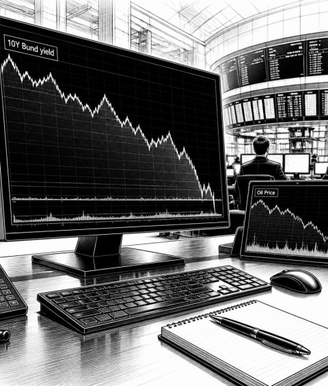 ai-bond-market-oil-yield-fall